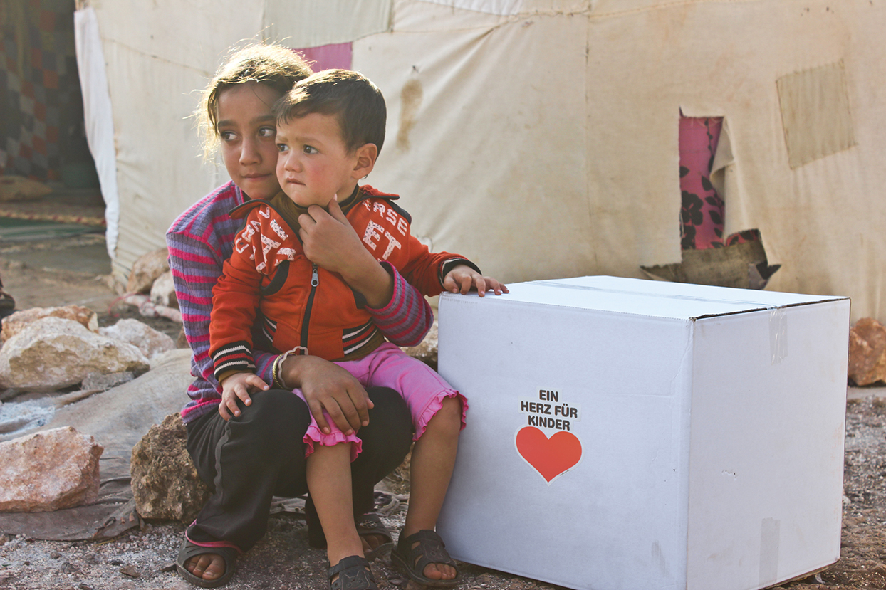 Danke an BILD hilft e. V. „Ein Herz für Kinder“ – 4.000 Hilfspakete kommen an